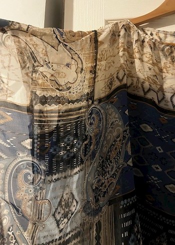 Bohem Desenli Uzun Kollu Kadın Bluz - Görsel 3