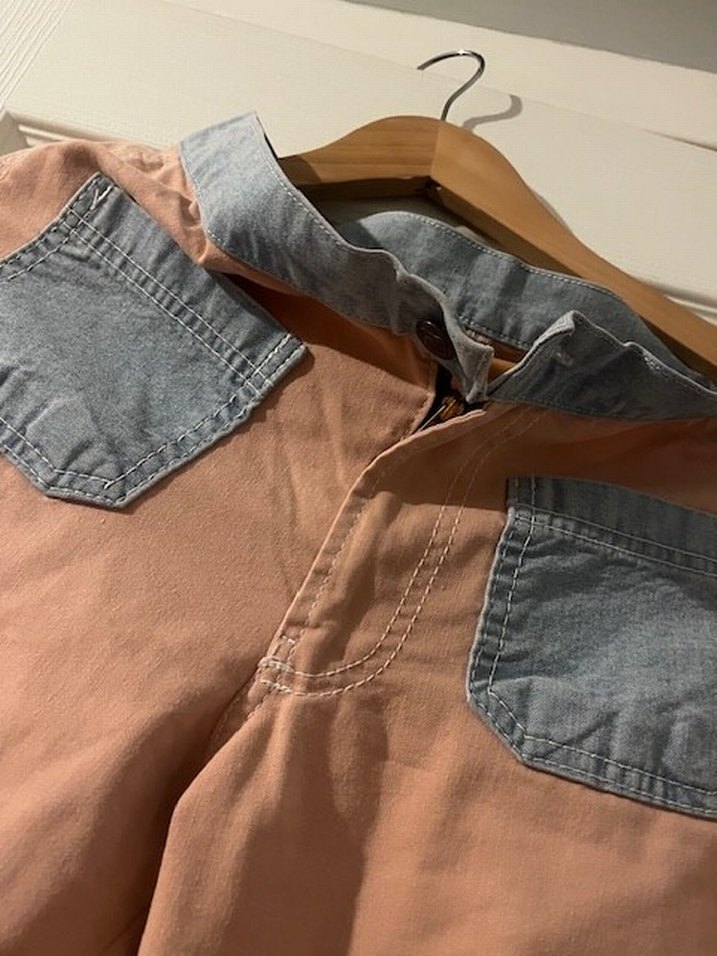 Bej Renkli Denim Kadın Boyfriend Pantolon - Görsel 3