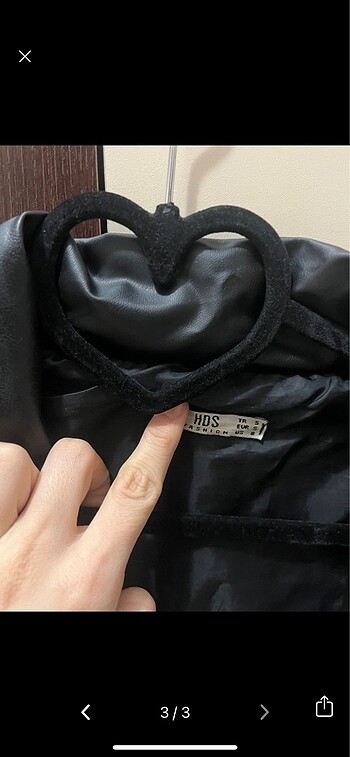 s Beden oversize deri ceket