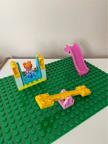Diğer Lego duplo uyumlu park seti