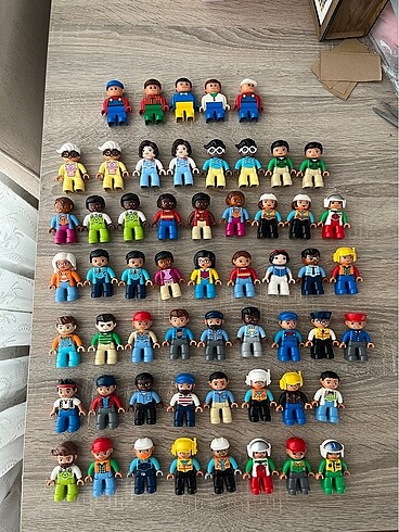 Lego duplo anne baba figürler