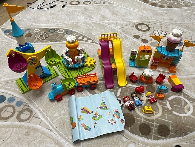  Beden Lego duplo büyük lunapark