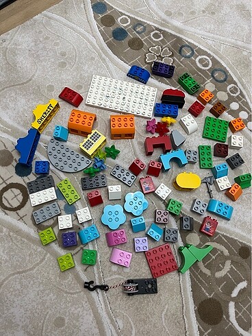 Beden Renk Lego duplo karışık parçalar