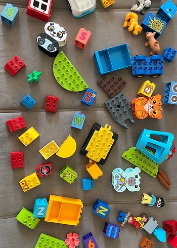 Beden Renk Lego duplo karışık parçalar