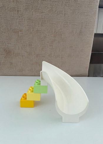 Beyaz Lego duplo Kaydırak