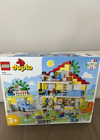 Beden Renk LEGO Duplo 3'ü 1 Arada Aile Evi Seti