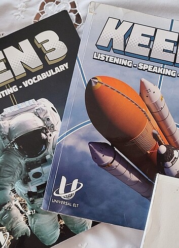 Keen 3 İngilizce ders kitabı 3 çeşit