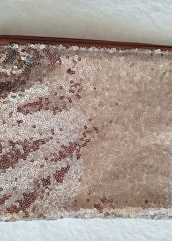 Payetli Renkli Çanta Makyaj Çantası & Kalemlik - Görsel 10