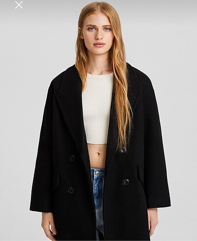 Bershka bershka uzun kaban