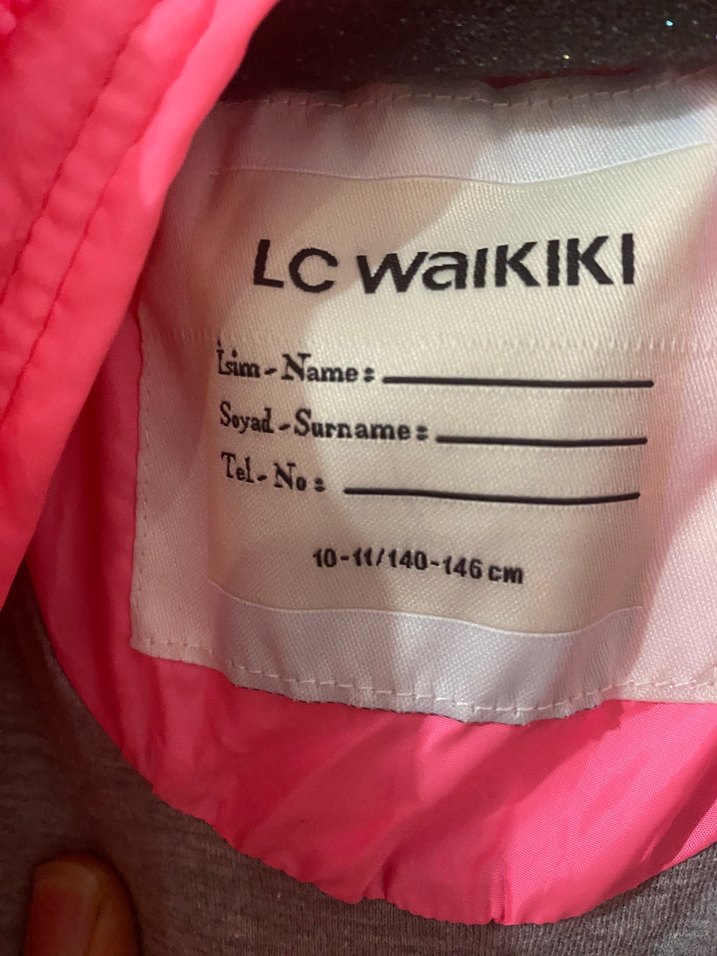 Kız Çocuk Pembe Fermuarlı Mont - Görsel 3