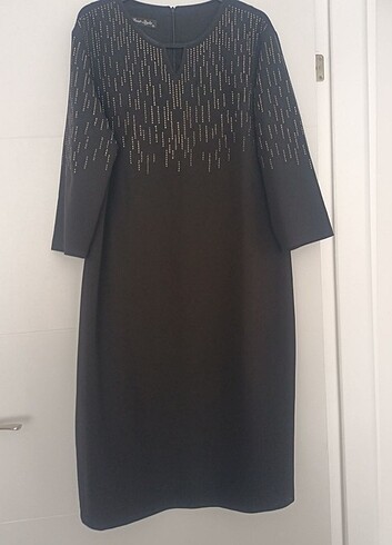 xl Beden siyah Renk Anneler gününe özel elbise