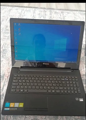 Lenovo Siyah Laptop - Görsel 13