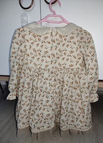 12-18 Ay Beden Kız bebek vintage elbise