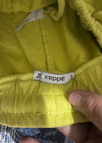 Sarı Rahat Kesim Kadın Eşofman Altı - Görsel 2