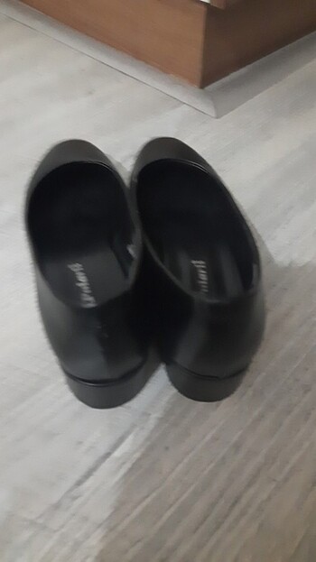 38 Beden siyah Renk Polaris siyah topuklu ayakkabı
