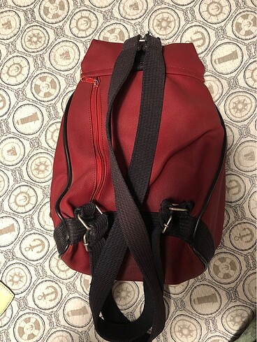  Beden bordo Renk Lacoste Sırt Çantası