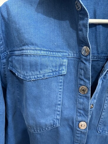 Zara Zara/ mavi kot gömlek-ceket