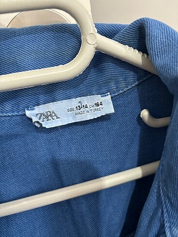 diğer Beden Zara/ mavi kot gömlek-ceket