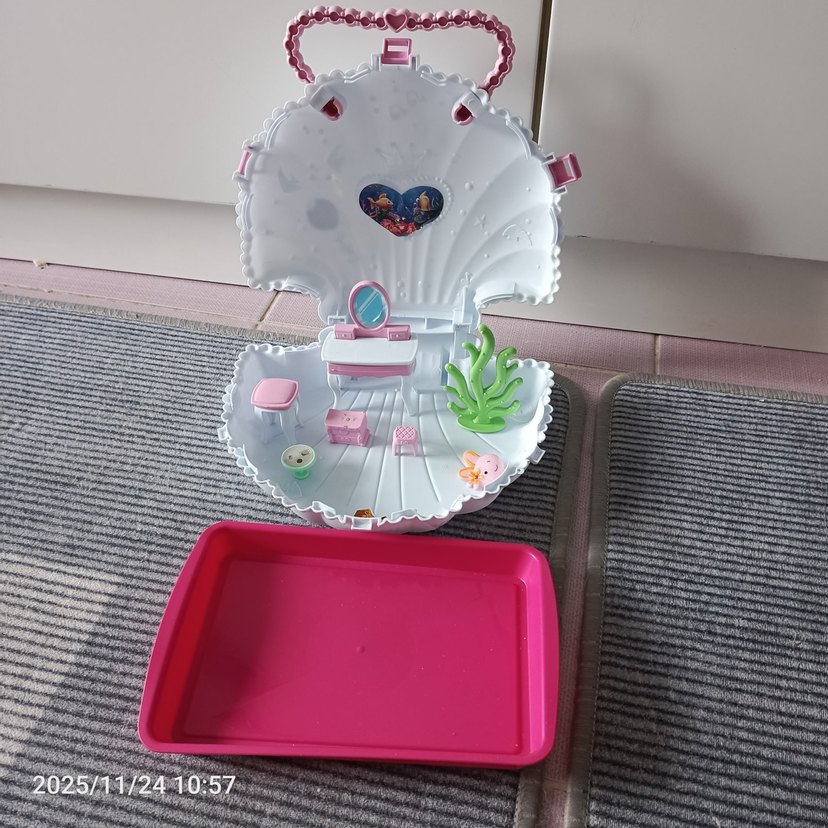 Pastel Pembe Oyuncak Makyaj Seti - Görsel 5