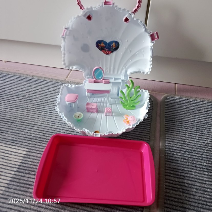 Pastel Pembe Oyuncak Makyaj Seti - Görsel 4