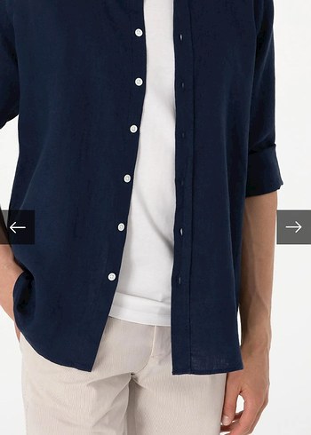 l Beden Pierre Cardin uzunKollu Regular Fit Gömlek