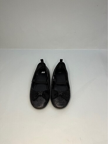 H&M H&m siyah parlak babet