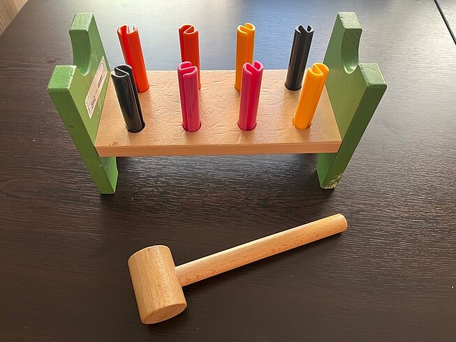 Ikea İkea çekiç bloğu oyuncak