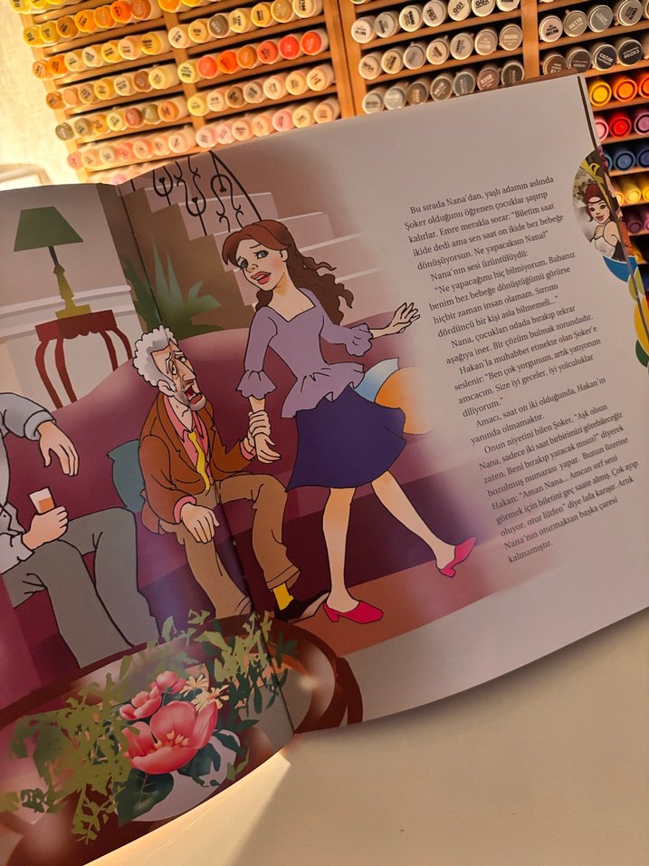 Bez Bebek Dünyaya Hoş Geldin Nana Resimli Çocuk Kitabı - Görsel 3