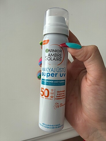Garnier Ambre Solaire Makyaj Üstü Güneş Koruyucu Yüz Misti