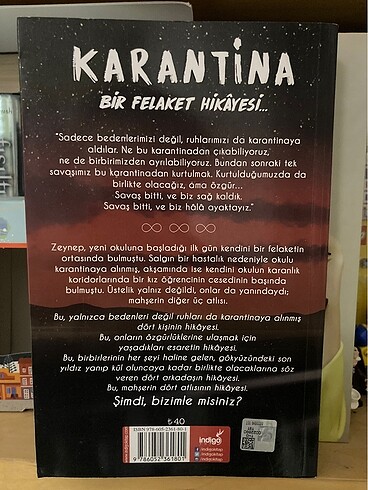  Karantina 1. Kitap