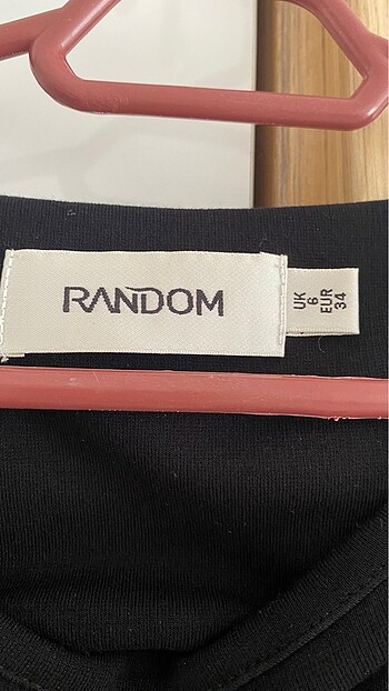 34 Beden siyah Renk RANDOM ELBİSE