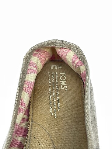 39,5 Beden çeşitli Renk TOMS Espadril %70 İndirimli.