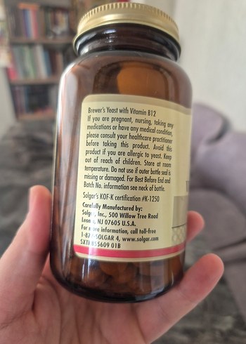 Beden Vitamin B12 İçeren solgar Tableti