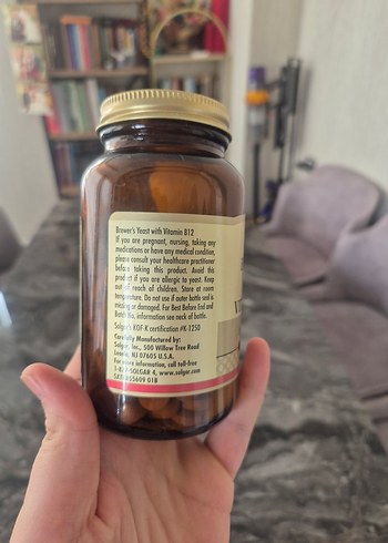 Beden Renk Vitamin B12 İçeren solgar Tableti