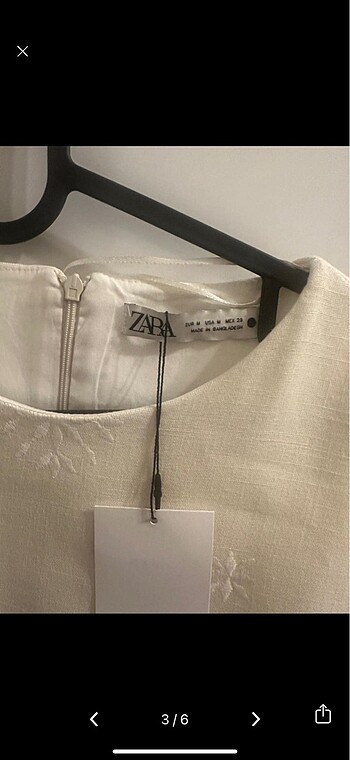 m Beden Zara elbise