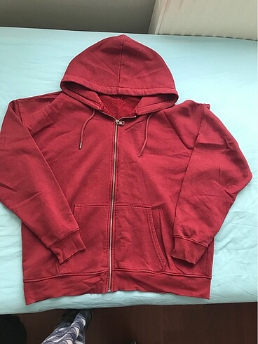 addax kırmızı oversize hırka