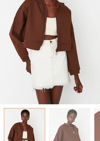trendyolmilla crop hırka