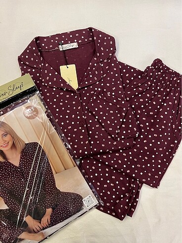 Önden düğmeli pijama