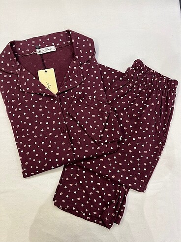 Diğer Önden düğmeli pijama