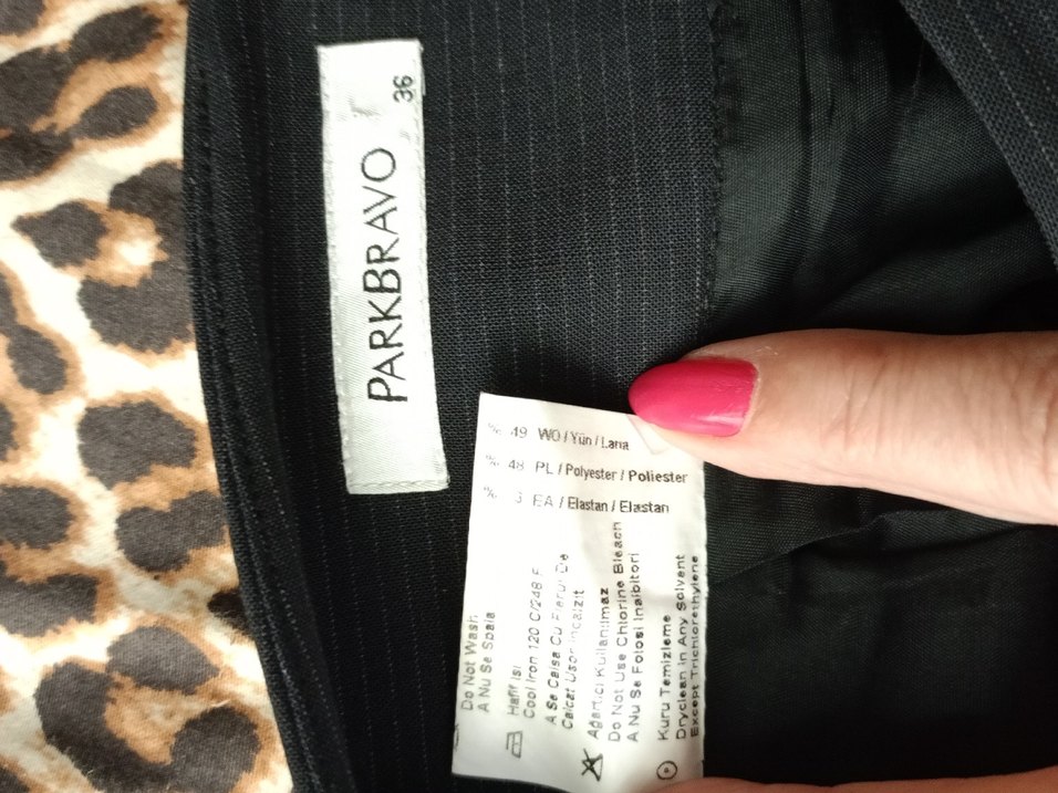 ParkBravo Siyah Etek - Görsel 3