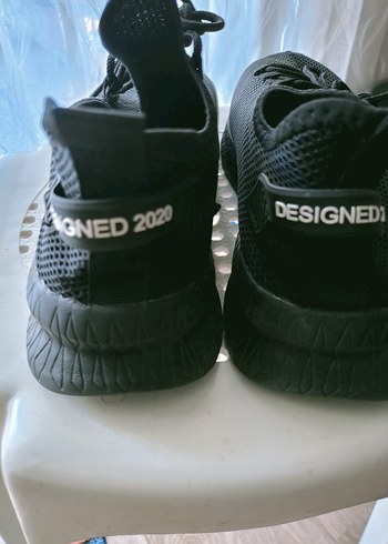 Siyah Bağcıklı erkek Spor Ayakkabı - Görsel 3