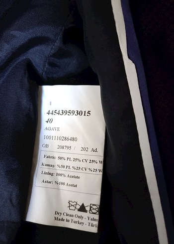 Fabrika marka ceket, pantolon.. - Görsel 5