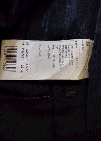 Fabrika marka ceket, pantolon.. - Görsel 9