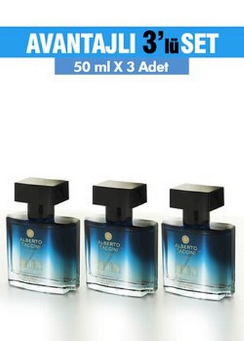 Alberto Taccini Kadın Parfümü 3x50 ml Set - Görsel 3