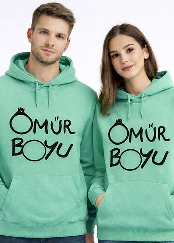 Kırmızı Snoopy Baskılı Kapüşonlu Sweatshirt - Görsel 7