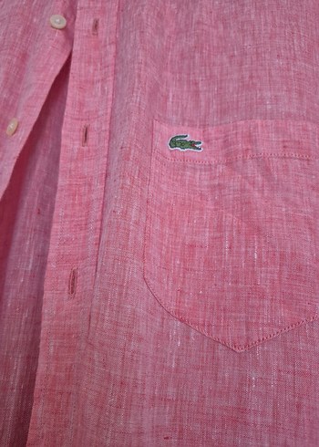Lacoste Keten Erkek Gömlek - Görsel 4