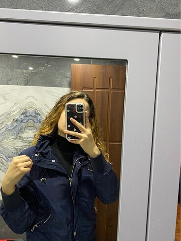 xl Beden lacivert Renk Lacivert yağmurluk