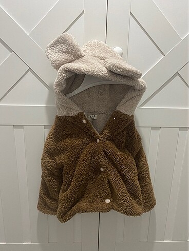 Diğer Unisex Bebek Teddy kahverengi mont