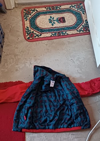 5 6 yaş çift taraflı mont - Görsel 5