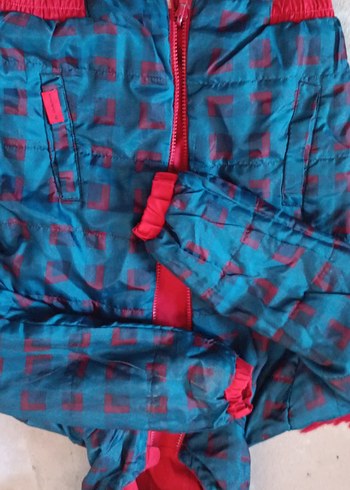 5 6 yaş çift taraflı mont - Görsel 10